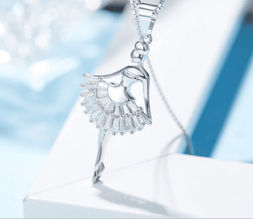Graceful Ballerina Necklace