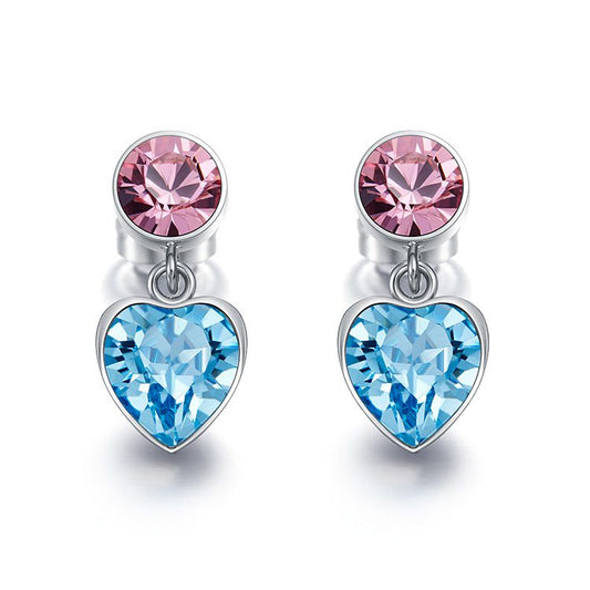 Made For Each Other Swarovski Earrings