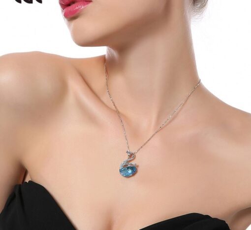 Swan Princess Swarovski Necklace