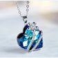 Azure Swarovski Charm