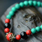 Emerald And Ruby Necklace