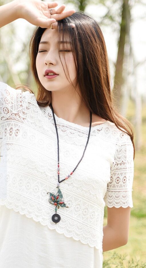 Lily Pad Necklace