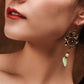 Golden Pixie Flower Earrings