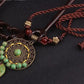 Green Earth Beads Necklace