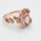 Night Rose Gold Ring