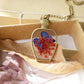 Peony and Butterfly Charm