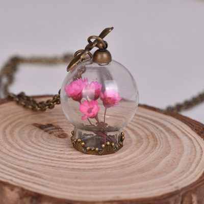Loving Pink Globe Charm