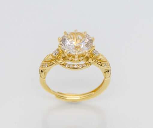 Gold Sleeping Beauty Ring