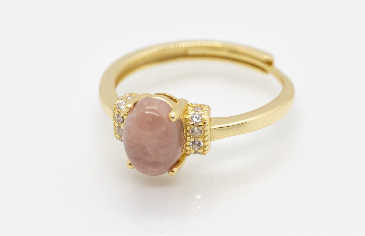Single Cherry Blossom Gold Ring