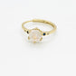 Yellow Gold Moon Ring